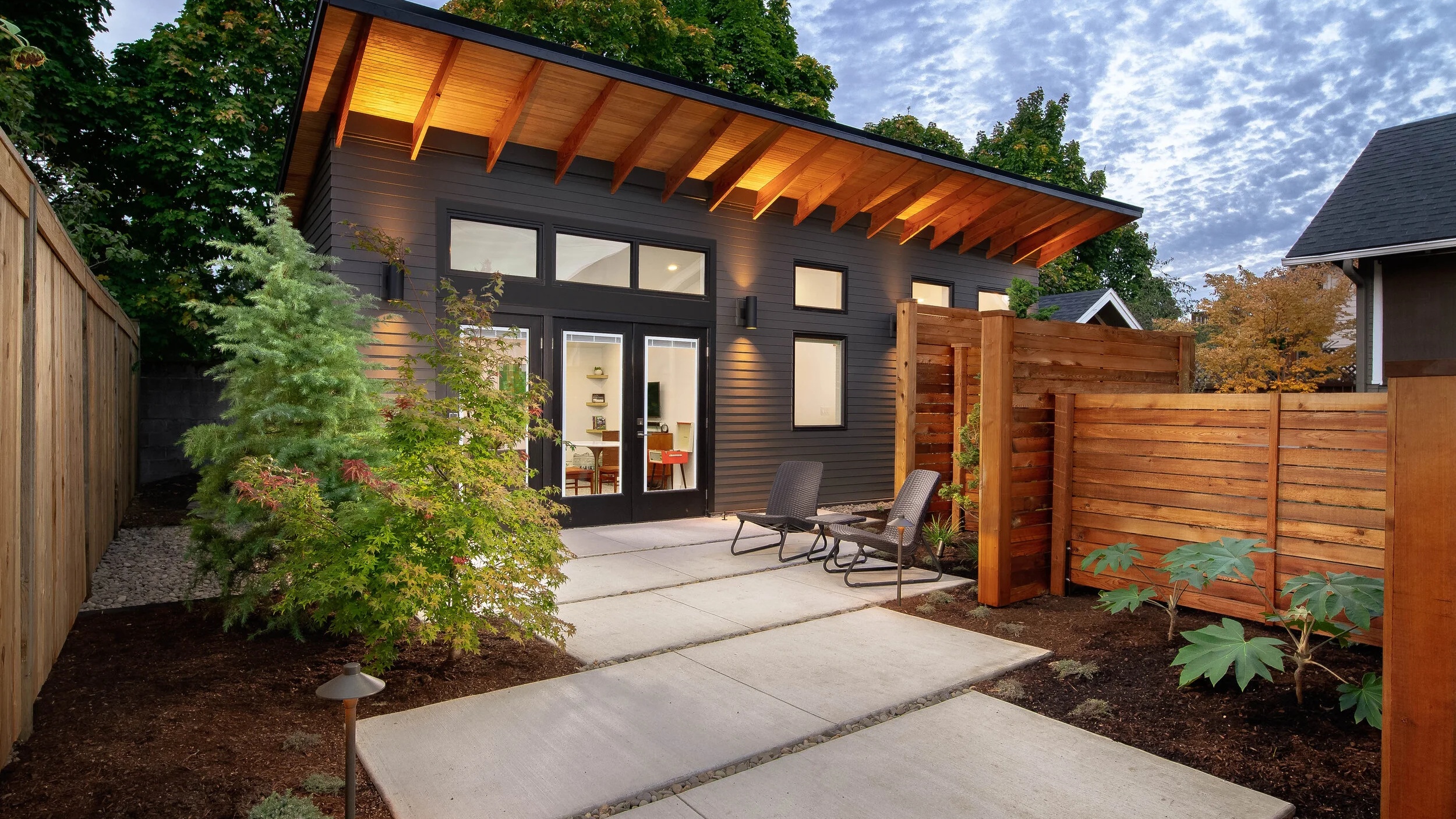 Modern Backyard ADU